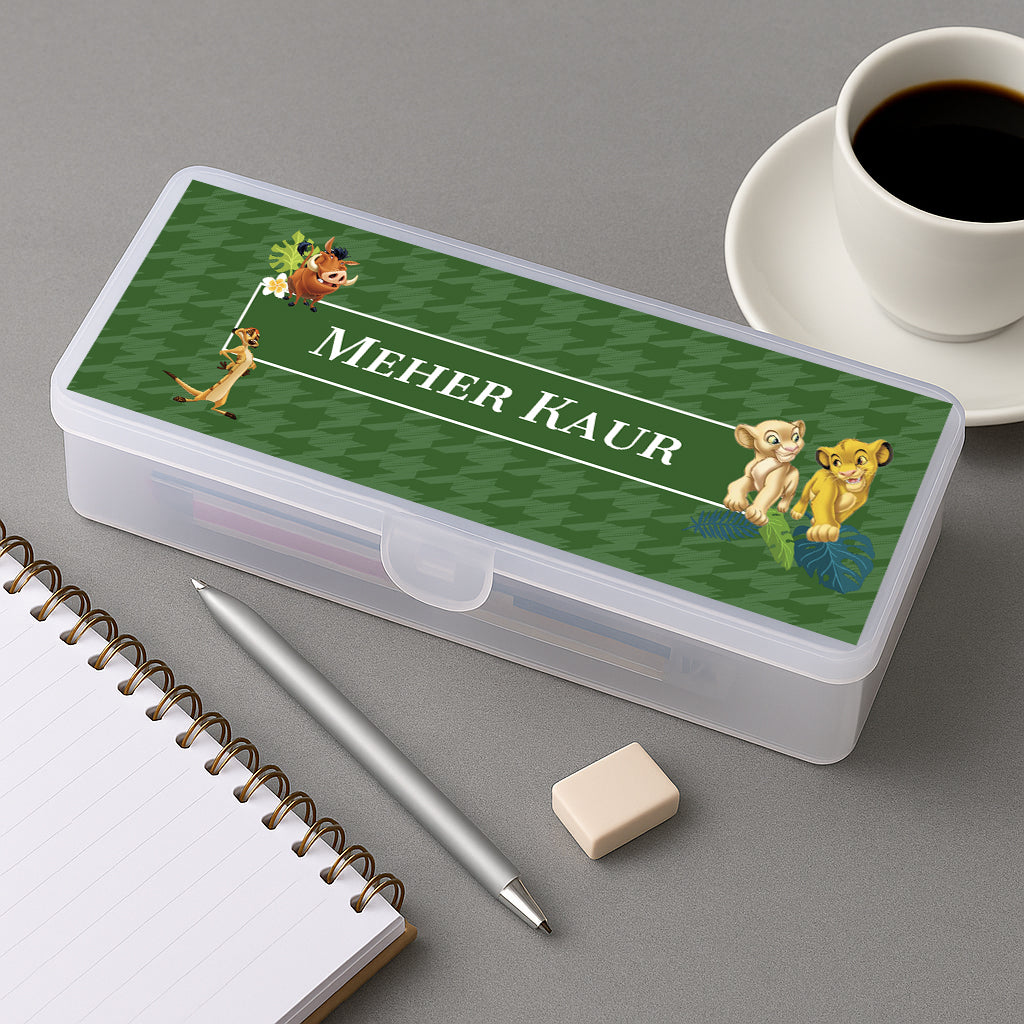 Baby Jungle King Kids Pencil Box