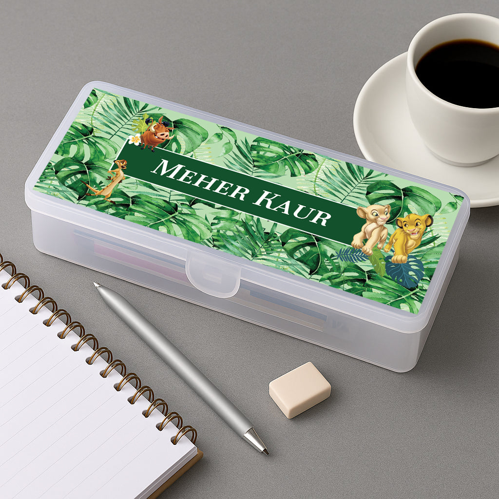 Baby Jungle King Kids Pencil Box