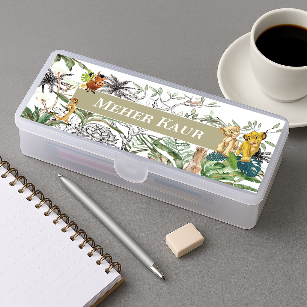 Baby Jungle King Kids Pencil Box