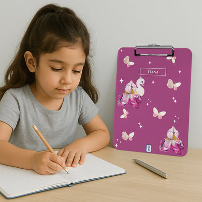 Butterfly Swan Blossom Clipboard