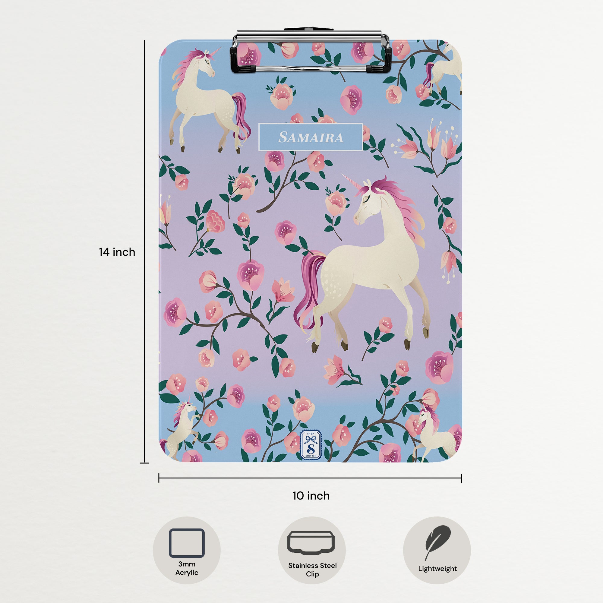 Unicorn Paradise Clipboard