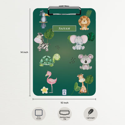 Jungle Friends Clipboard