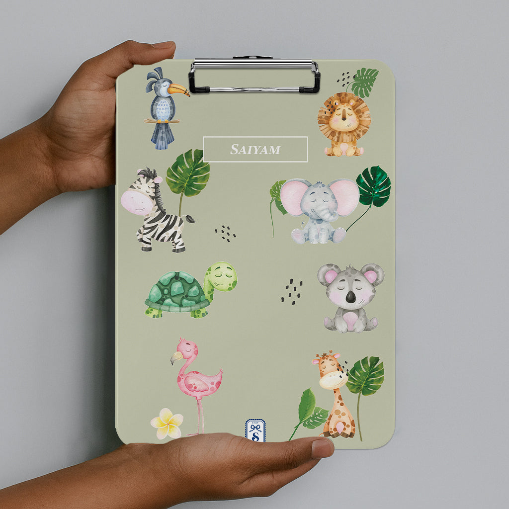 Jungle Friends Clipboard