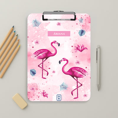 Flamingo Fiesta Clipboard