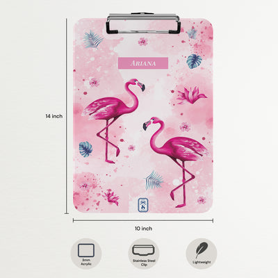 Flamingo Fiesta Clipboard