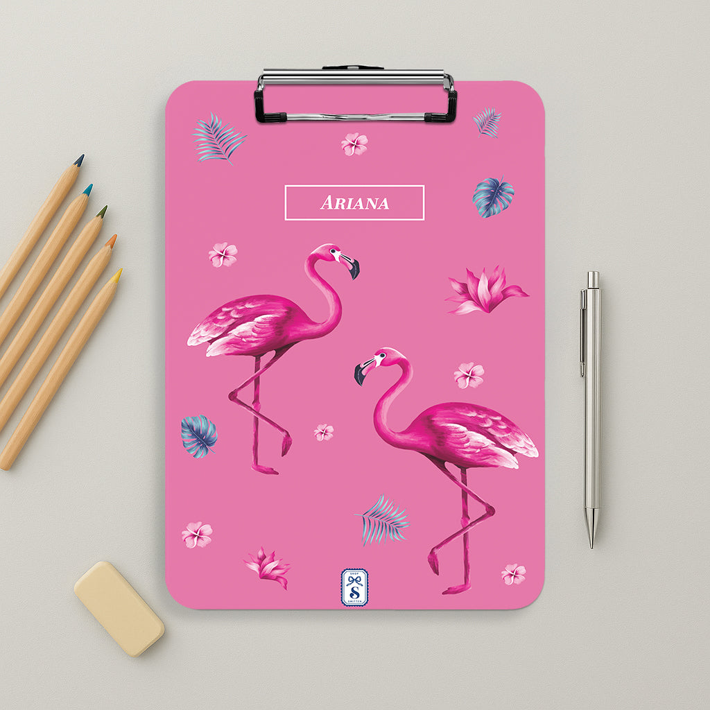 Flamingo Fiesta Clipboard