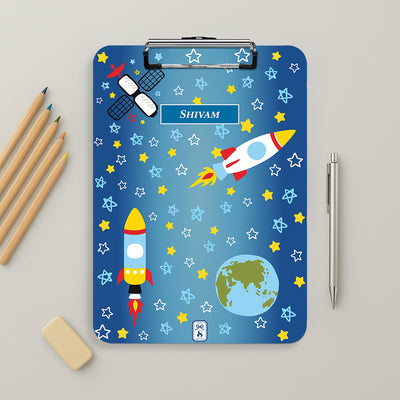 Space Satellites Clipboard