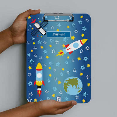 Space Satellites Clipboard