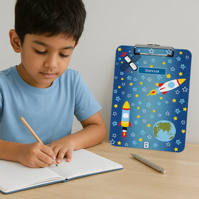 Space Satellites Clipboard