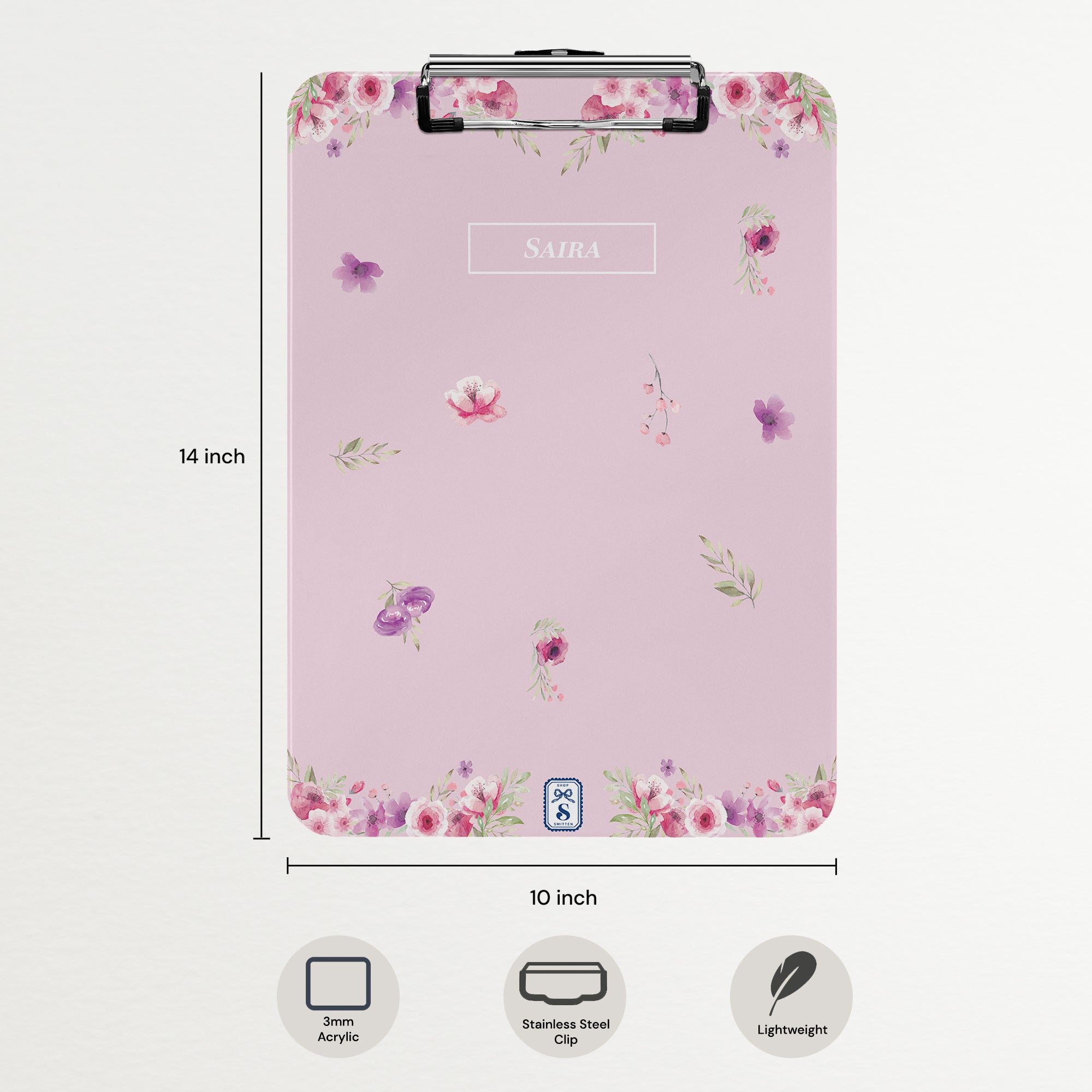 Floral Fiesta Clipboard
