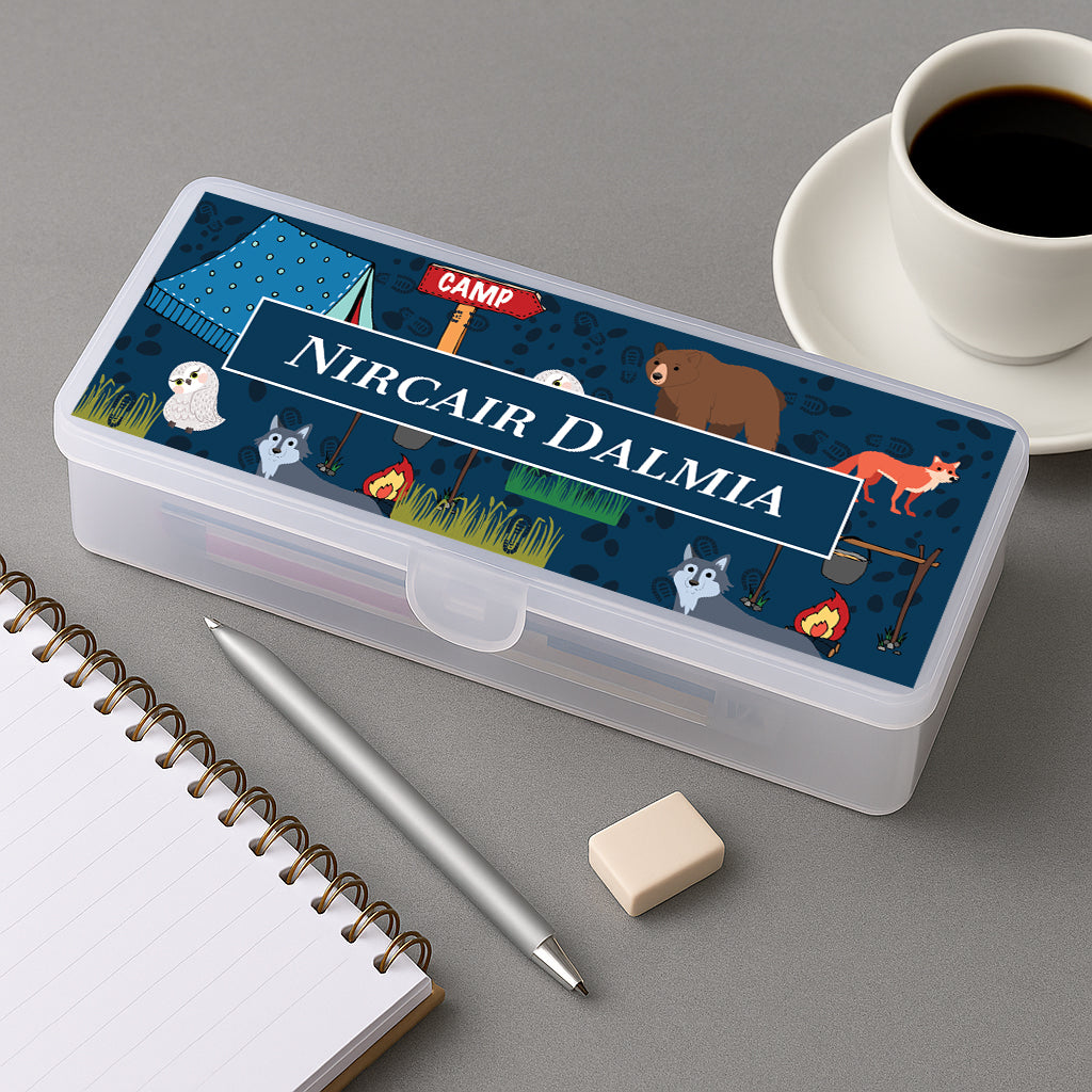 Camp Life Kids Pencil Box