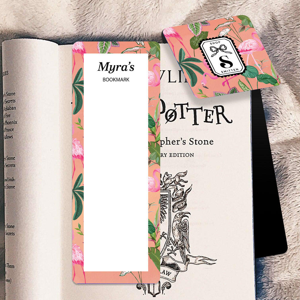 Flamingo Foliage Bookmark