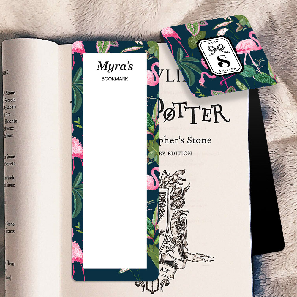 Flamingo Foliage Bookmark