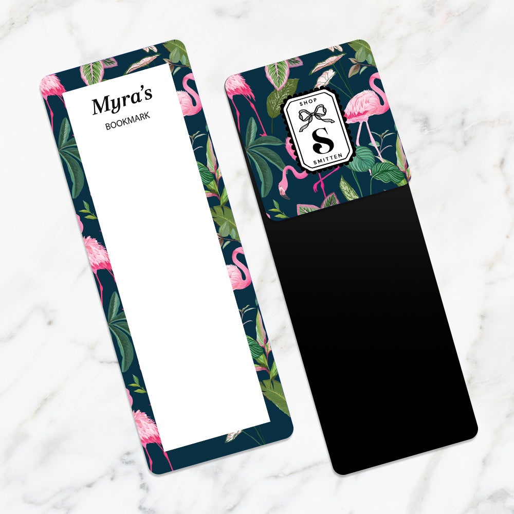 Flamingo Foliage Bookmark