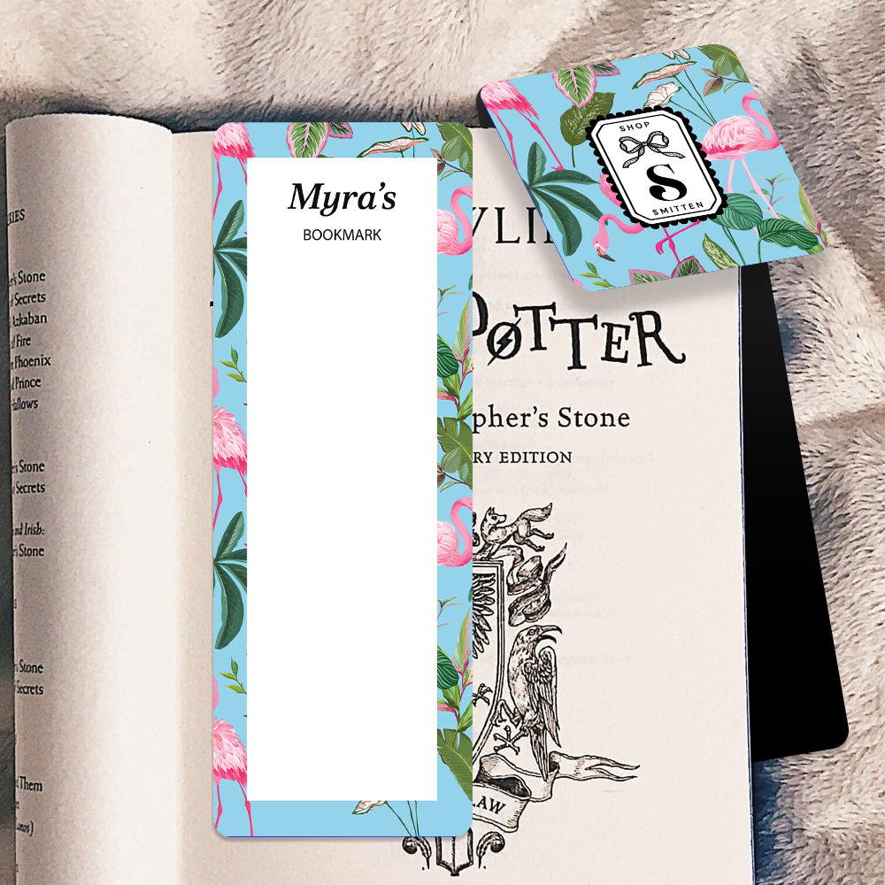 Flamingo Foliage Bookmark