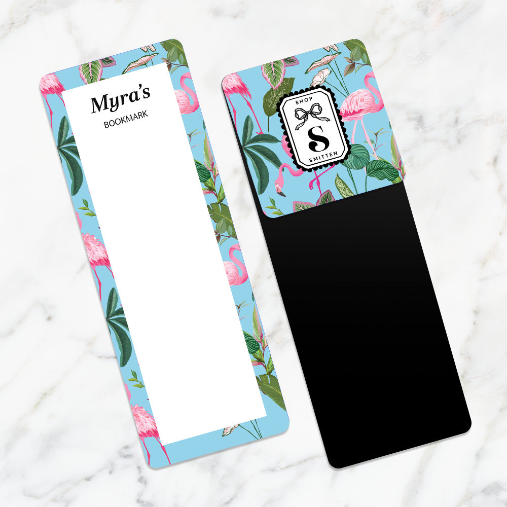 Flamingo Foliage Bookmark