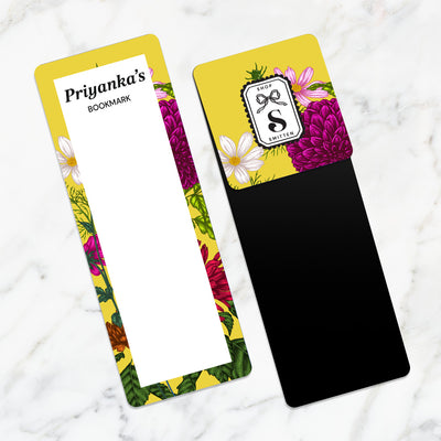 Floral Flutter Bookmark