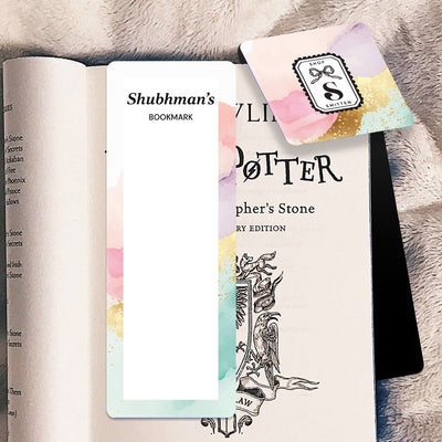 Gilded Strokes Bookmark