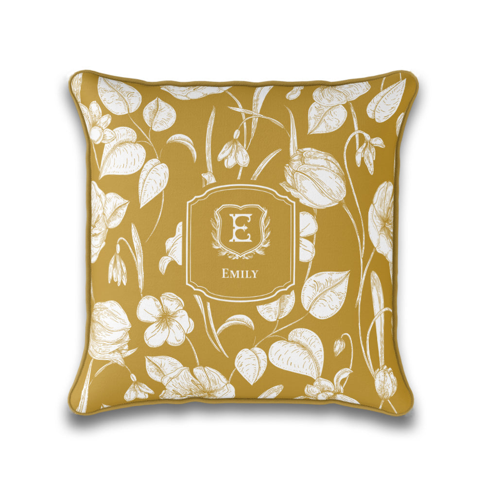 Ink Botanica Cushion Cover