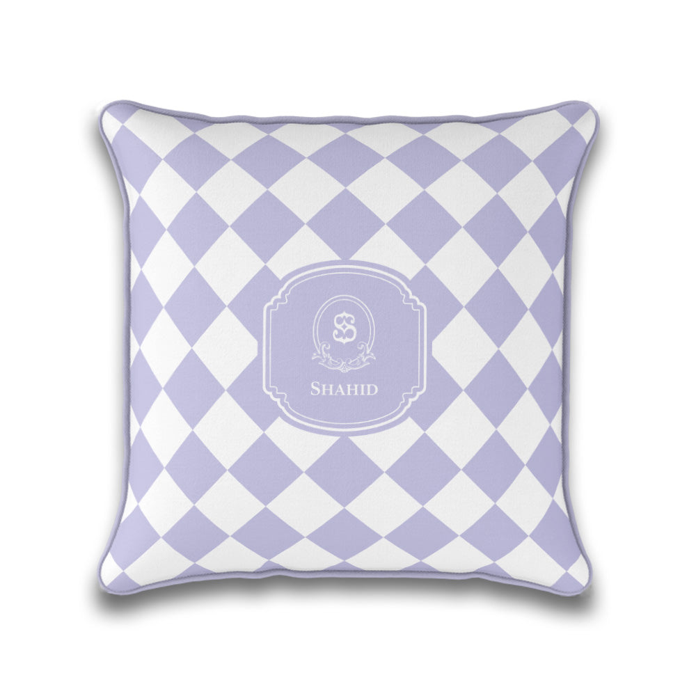 Checkered Cushion Cover