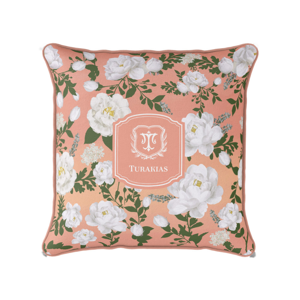 Peonies Cushion Cover