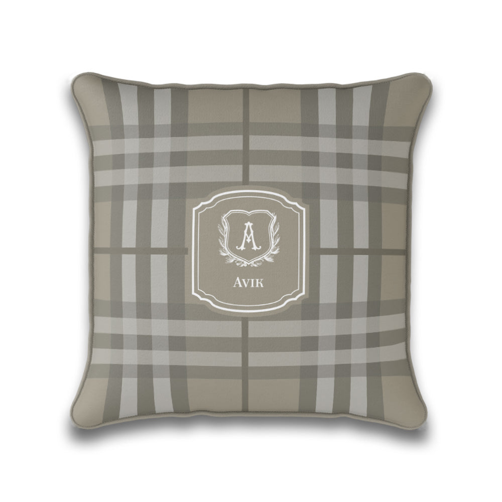 Plaid Cushion Cover