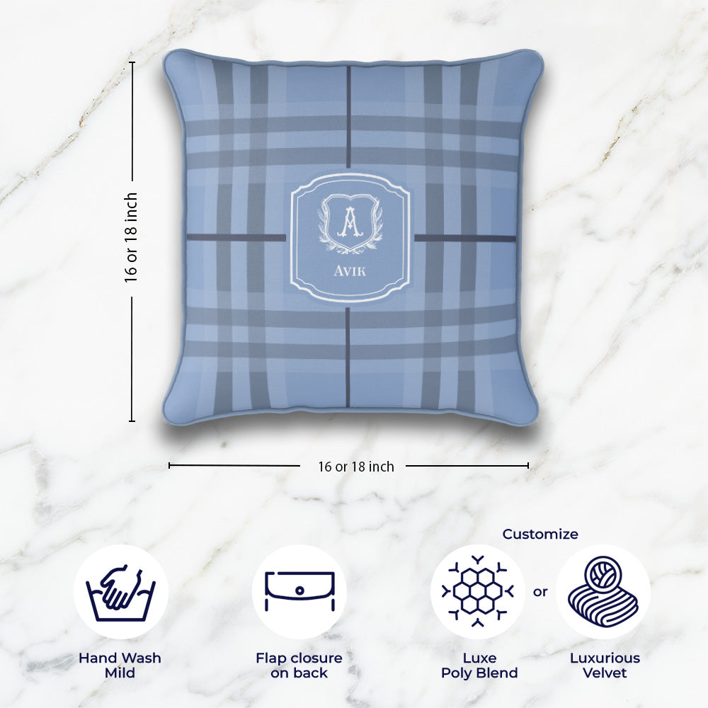 Plaid Cushion Cover