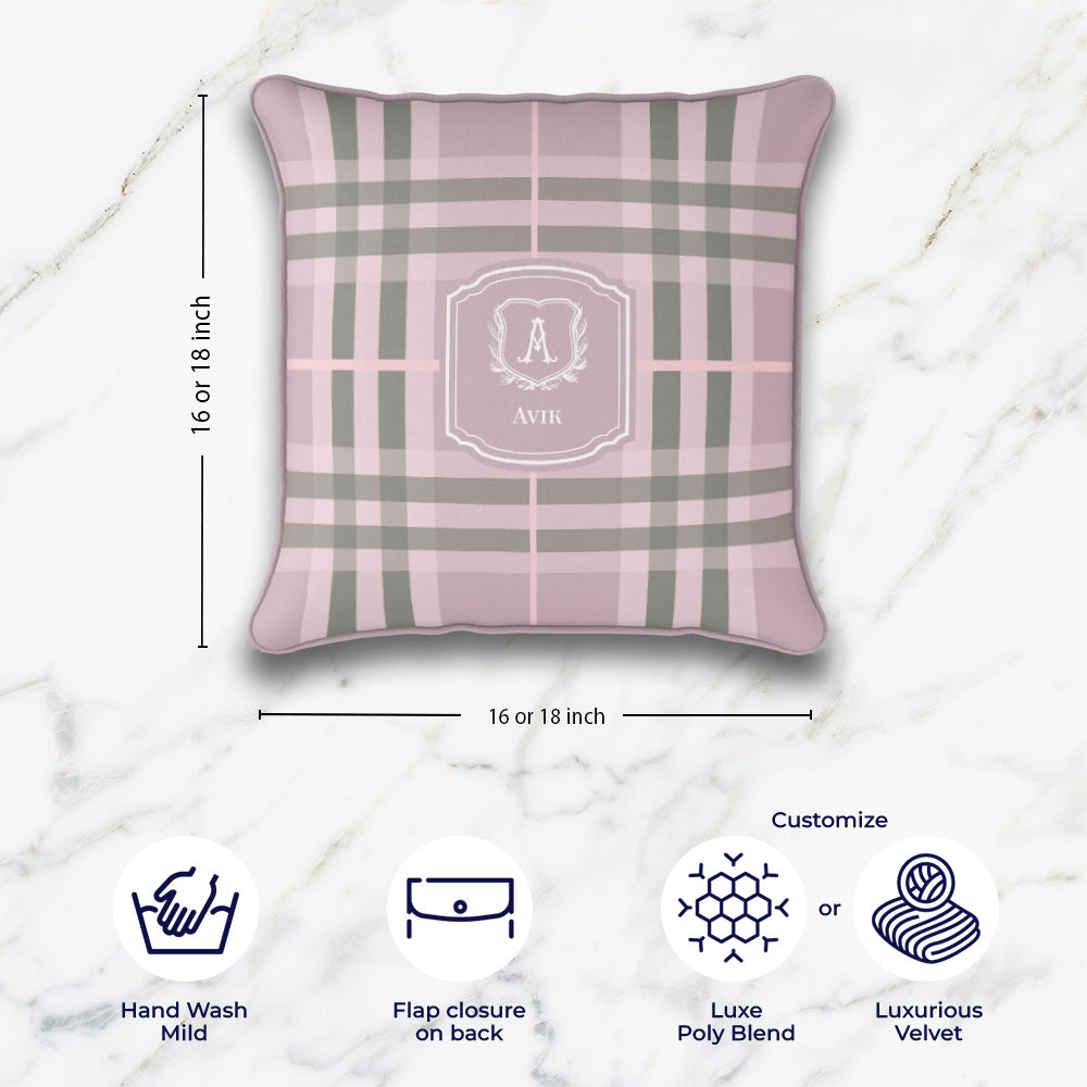 Plaid Cushion Cover