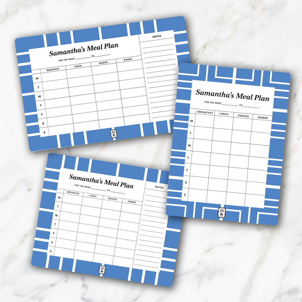 Nautical Grid Meal Planner