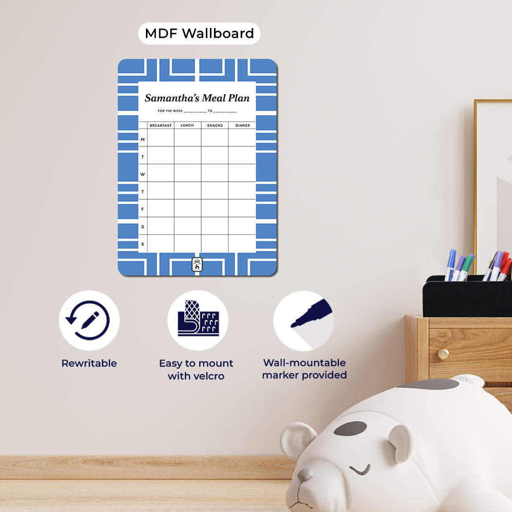 Nautical Grid Meal Planner