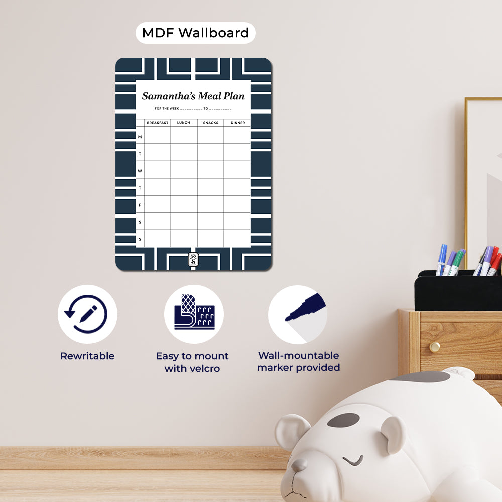 Nautical Grid Meal Planner