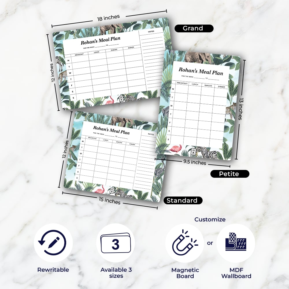 Savanna Spectrum Meal Planner