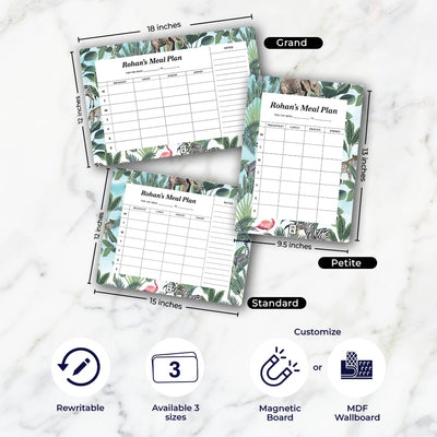 Savanna Spectrum Meal Planner