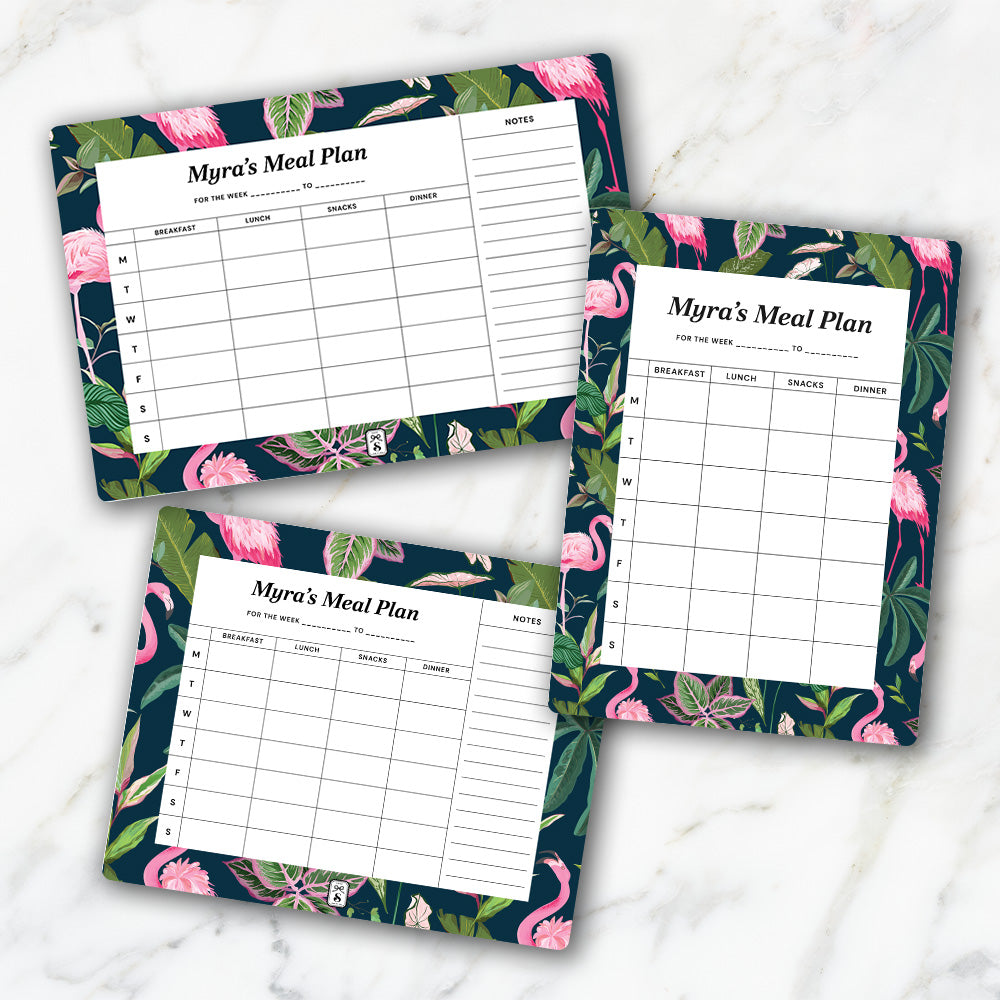 Flamingo Foliage Meal Planner