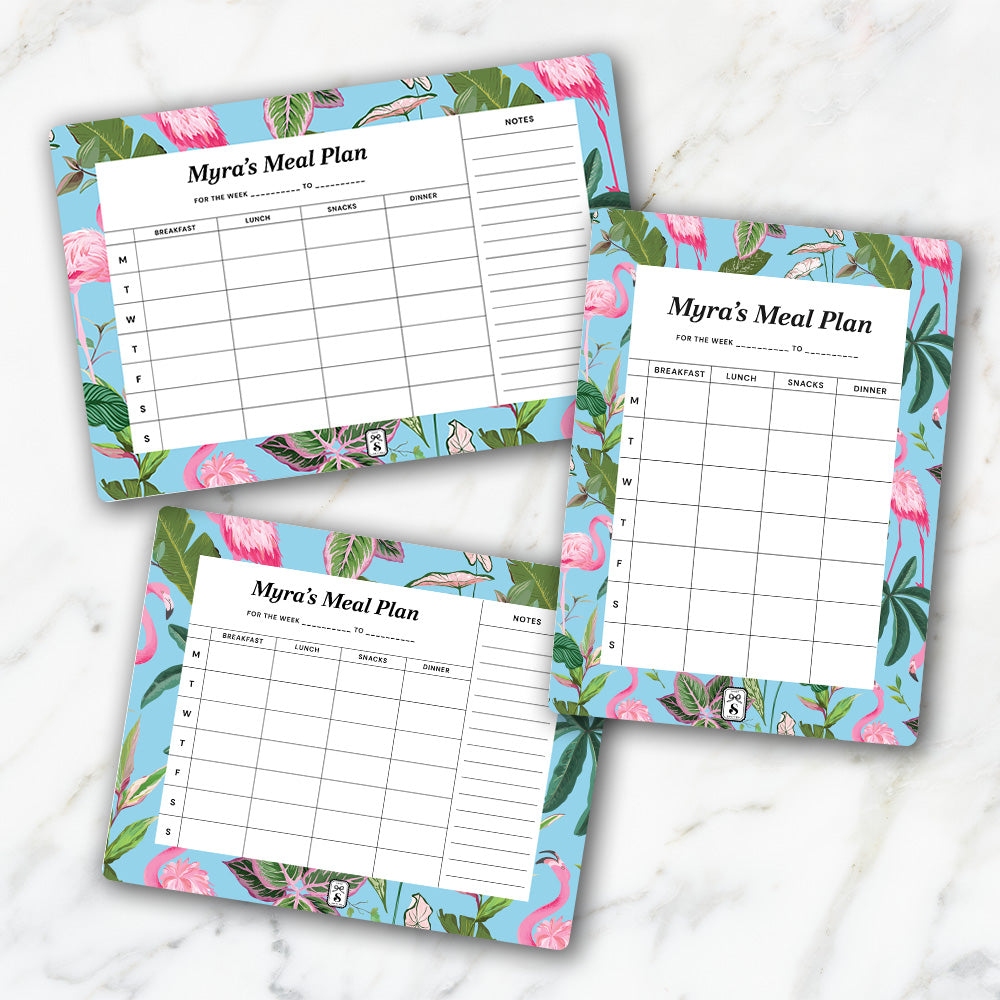 Flamingo Foliage Meal Planner