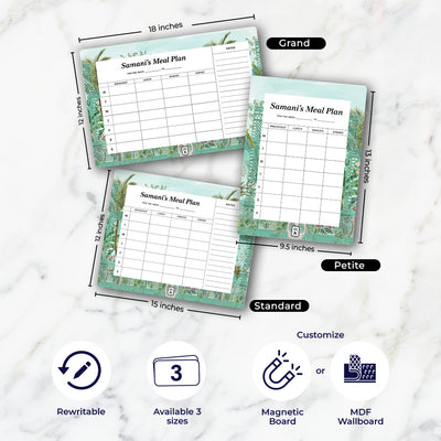 French Garden SerreFleurie Meal Planner