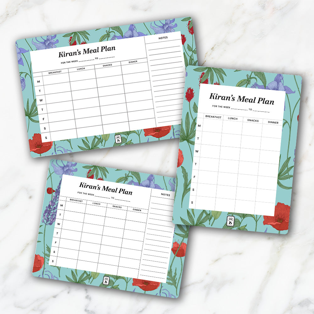 Scarlet Bloom Meal Planner