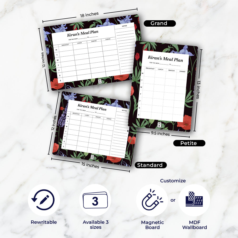 Scarlet Bloom Meal Planner