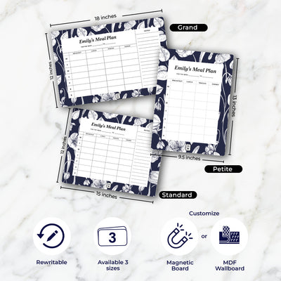 Ink Botanica Meal Planner