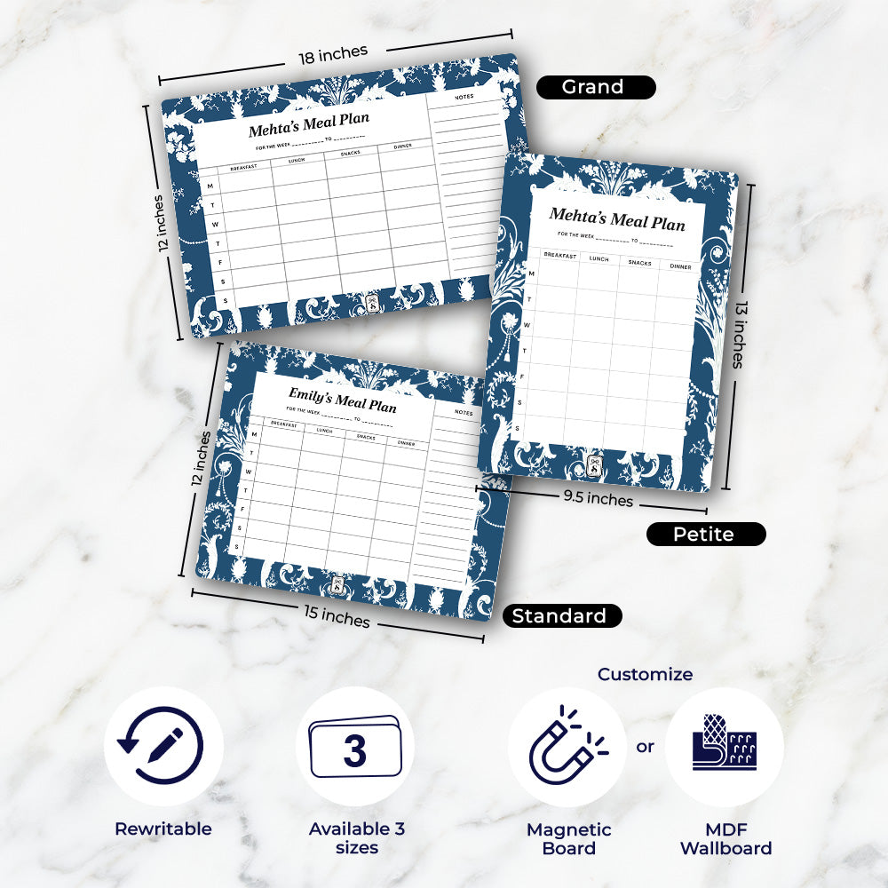 Ornateo Meal Planner