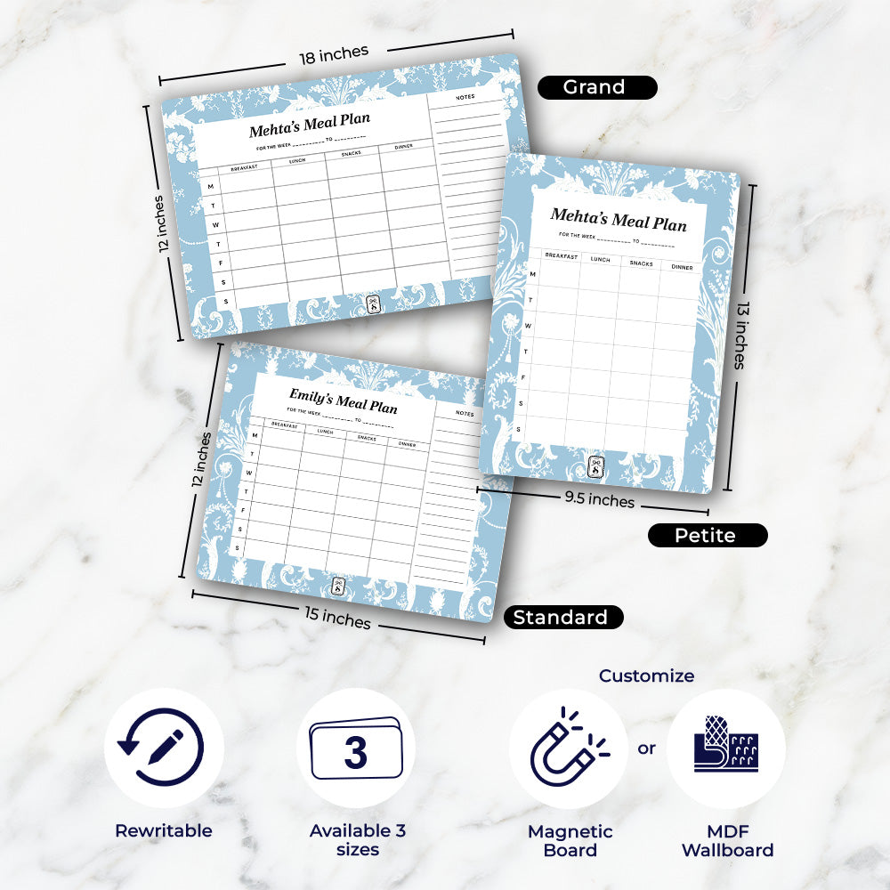 Ornateo Meal Planner