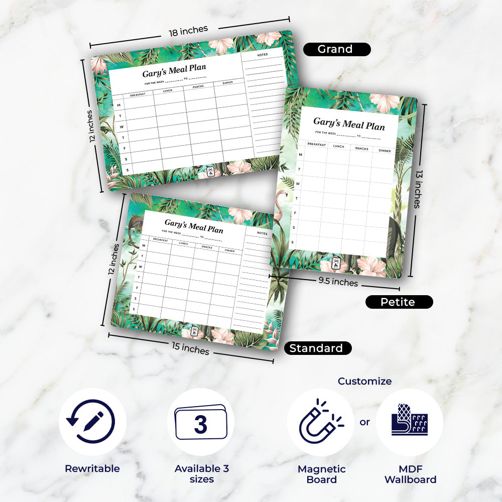 Savanna Wild Meal Planner