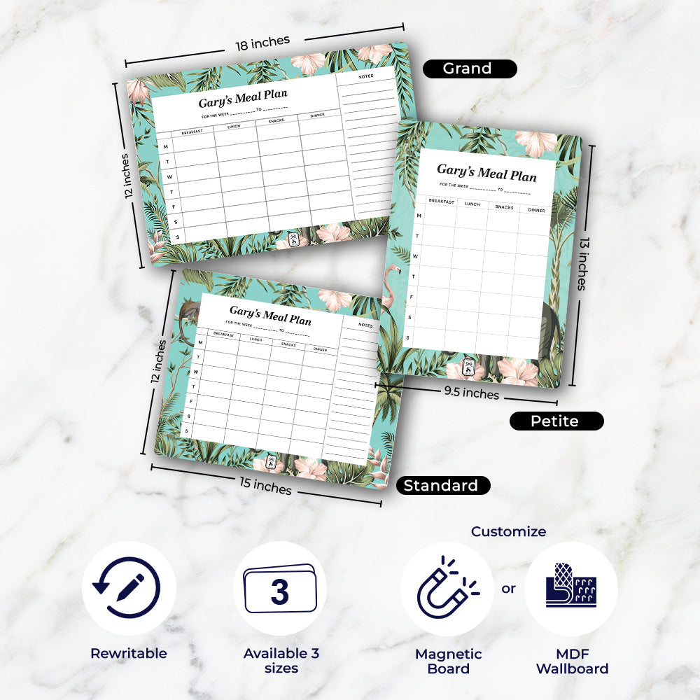 Savanna Wild Meal Planner