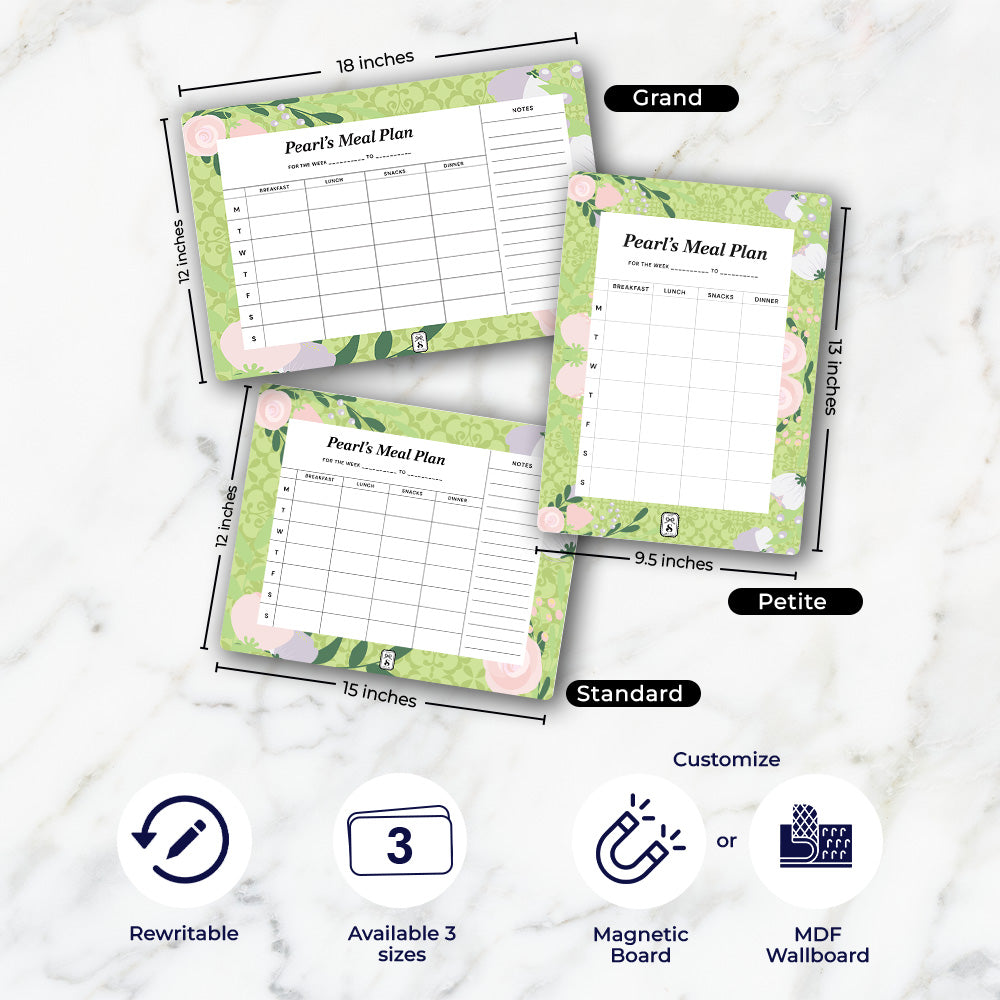 Royal Bloom Meal Planner