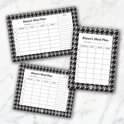 Houndstooth  Meal Planner