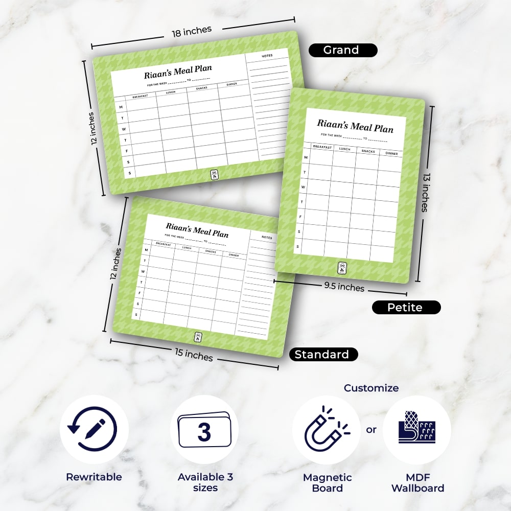 Houndstooth  Meal Planner