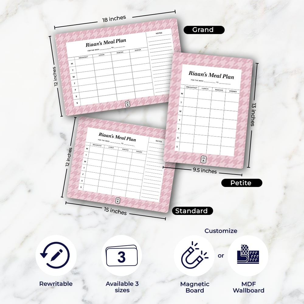 Houndstooth  Meal Planner
