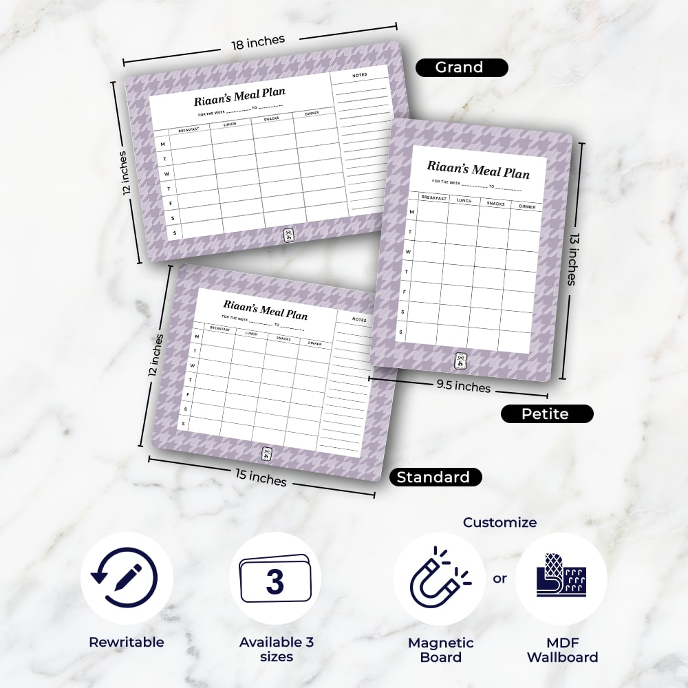 Houndstooth  Meal Planner