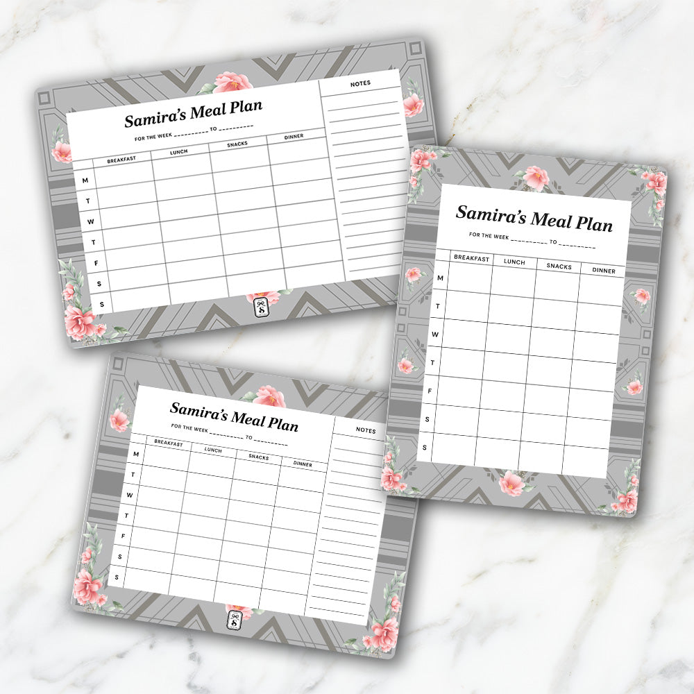 Deco Bloom Meal Planner