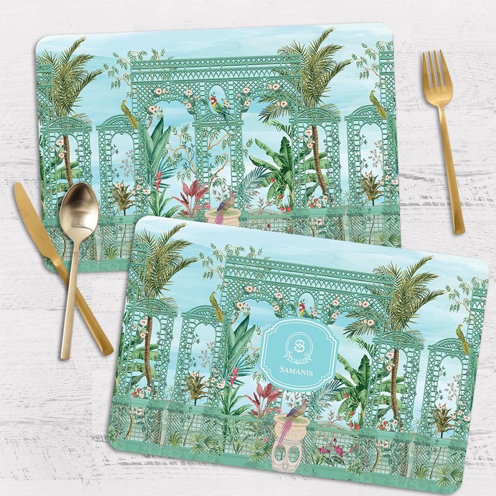 French Garden SerreFleurie Placemat